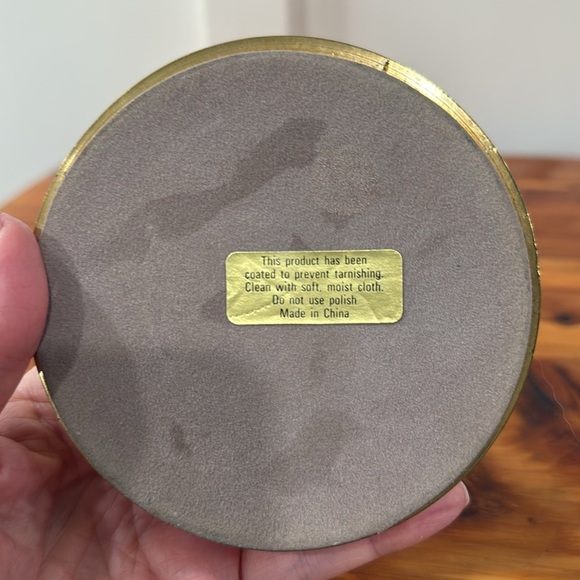 PartyLite Brass Chamber Lamp w/ Taper Candle - Picture 5 of 5